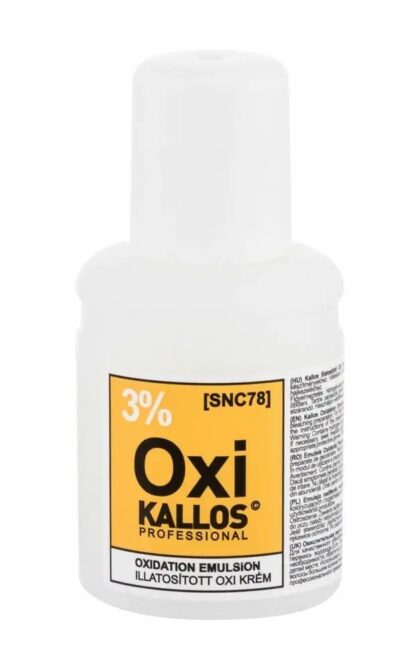KALLOS OXIDATION 3% DO KOLORYZACJI WŁOSÓW DELIKATNY I SKUTECZNY EFEKT 60ml