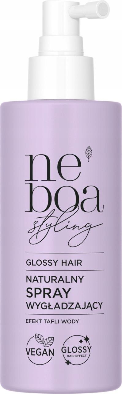 NEBOA GLOSSY HAIR NATURALNY SPRAY WYGŁADZAJĄCY EFEKT TAFLI WODY 175ml