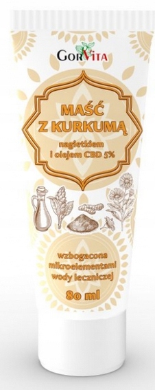 Gorvita Maść z Kurkumą na przebarwienia 80ml