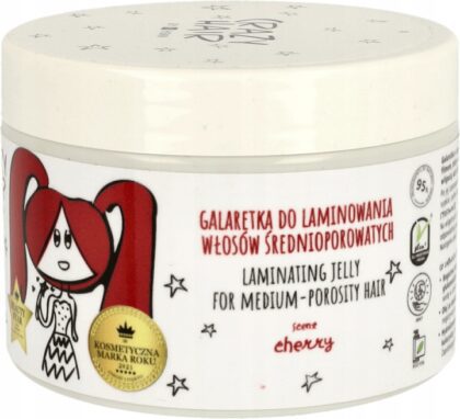 Hiskin Crazy Hair Galaretka do laminacji włosy średnioporowate 300ml