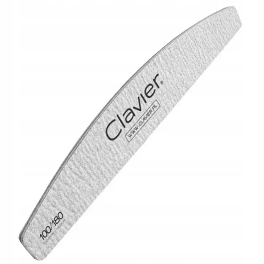 CLAVIER Pilnik łódka do paznokci 100/180 zestaw 10 sztuk - obrazek 2