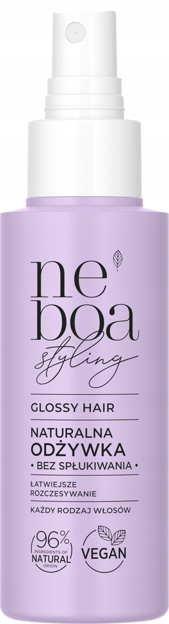 NEBOA Glossy Hair Odżywka w sprayu do włosów BEZ SPŁUKIWANIA 100ml
