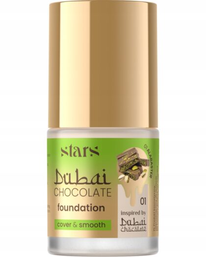 Stars from the stars Podkład kryjący Dubai Chocolate 01 Alabaster