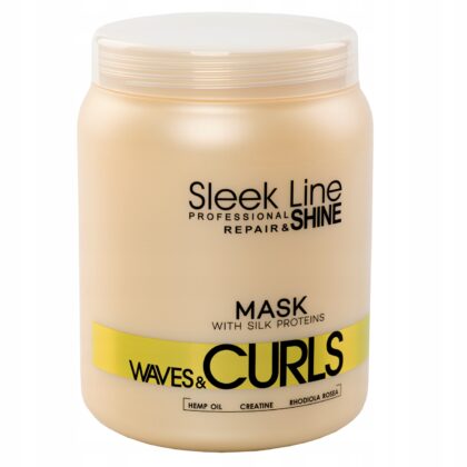STAPIZ Maska do włosów kręconych WAVES&CURLS 1l