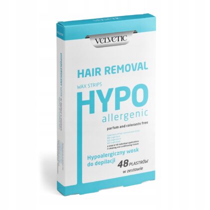 VELVETIC Zestaw Plastrów do depilacji ciała 48 szt