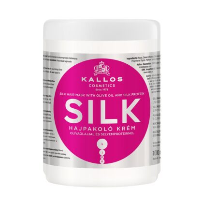 KALLOS MASKA SILK Z PROTEINAMI JEDWABIU 1000ML