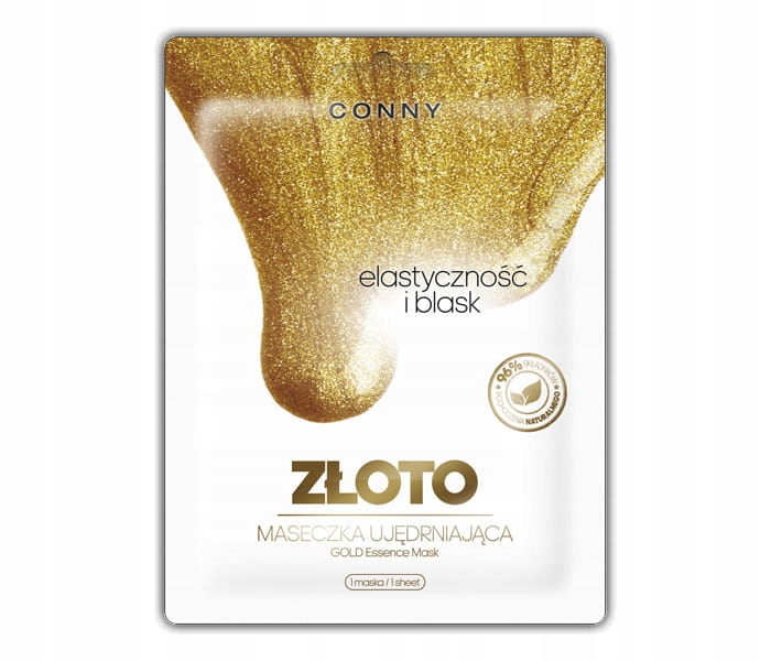 CONNY KOREAŃSKA MASKA W PŁACHCIE ZŁOTO