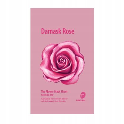 SHES LAB maseczka w płachcie Róża Damasceńska