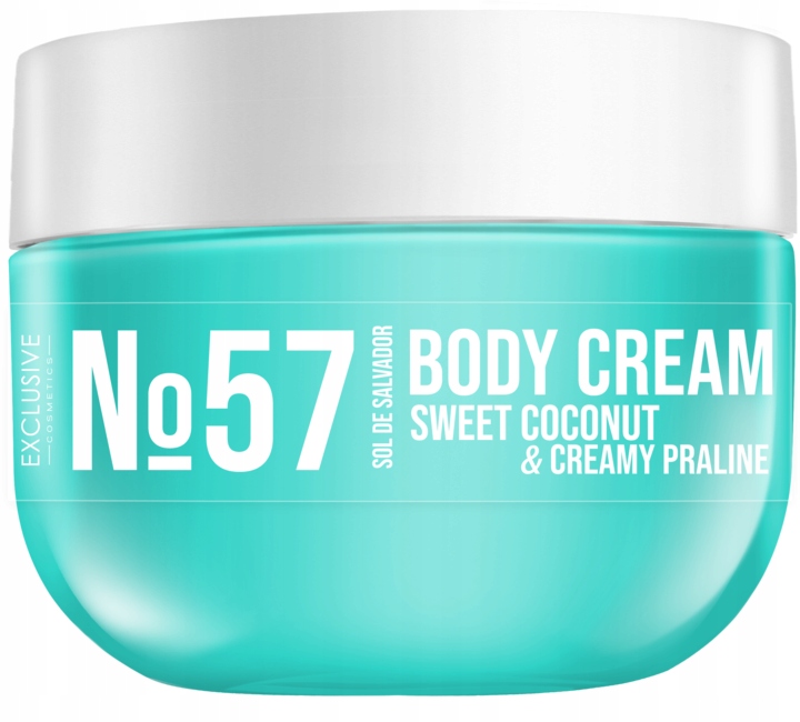 EXCLUSIVE Krem do ciała No57 KOKOS & PRALINA 300ml - obrazek 2