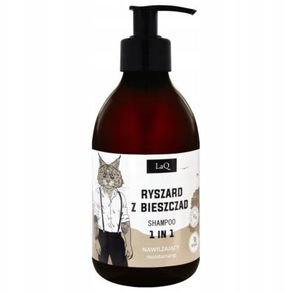 LaQ RYŚ Ryszard z Bieszczad 300 ml nawilżający szampon do włosów