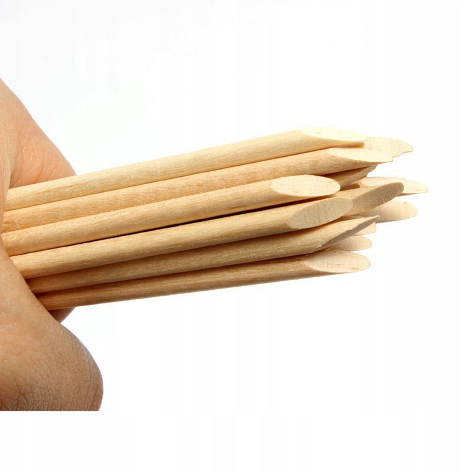 CLAVIER Patyczki drewniane do skórek 100 szt. - obrazek 6