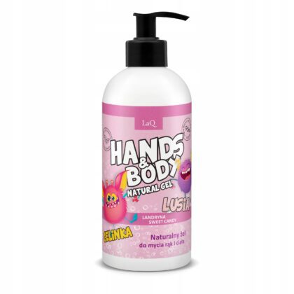 LAQ DZIECI Żel do mycia ciała i rąk CELINKA I LUSIA zapach Landrynka 300ml