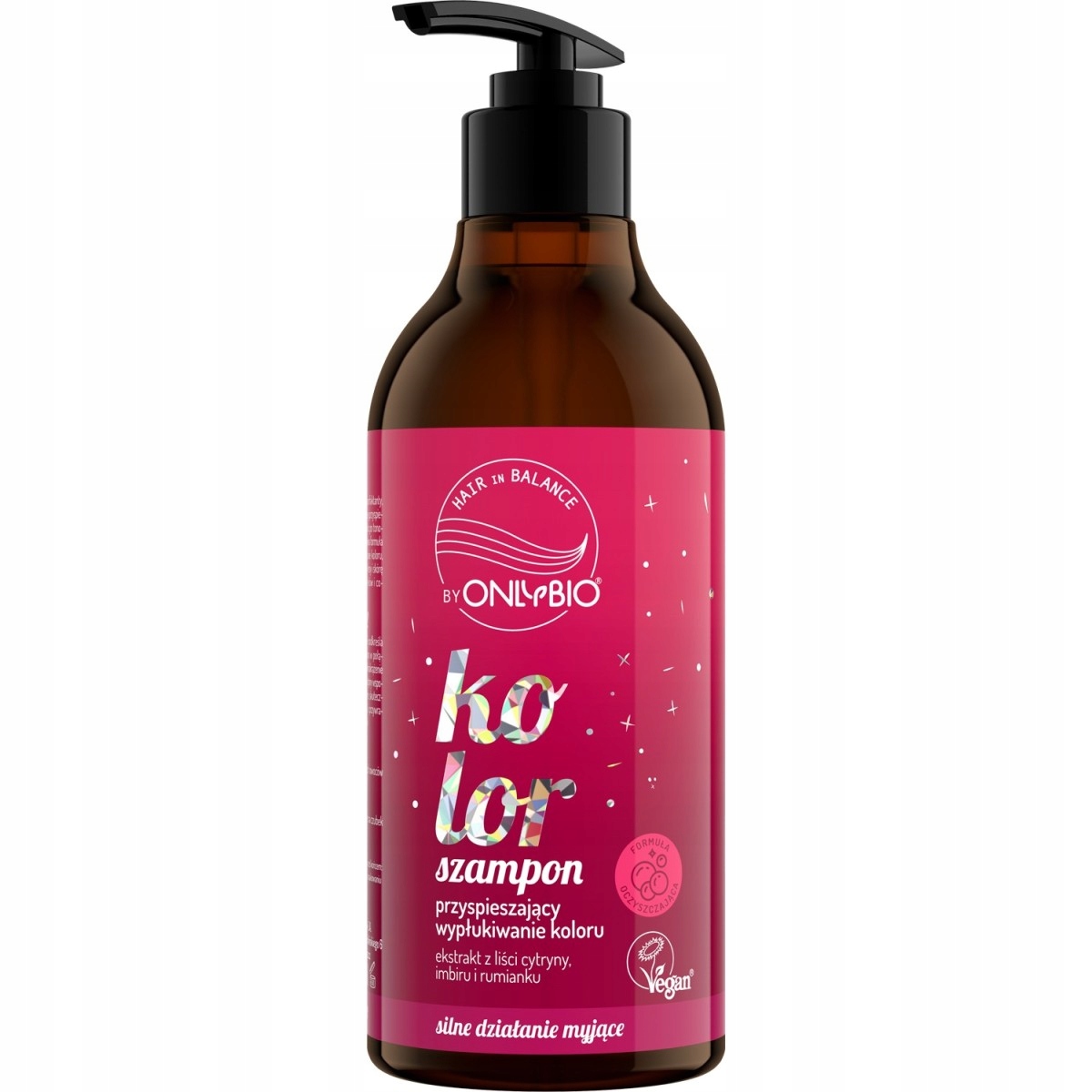 ONLYBIO KOLOR Szampon przyspieszający wypłukiwanie koloru 400 ml