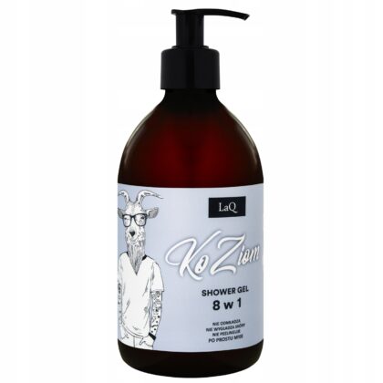 LAQ KoZioM Żel pod prysznic naturalny do mycia ciała i rąk KOZIOŁ 500ml