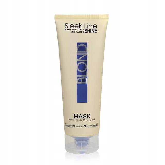 Stapiz Sleek Line Blond Mask Maska z jedwabiem do blond włosów 250ml