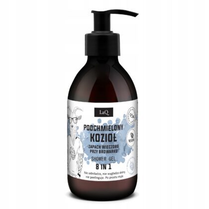 LAQ PODCHMIELONY KOZIOŁ ŻEL POD PRYSZNIC DLA MĘŻCZYZN 300ML