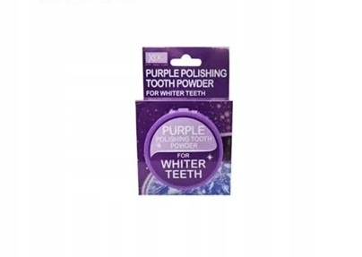 XOC PURPLE WHITENING TOOTH POWDER - PROSZEK ROZJAŚNIAJĄCY DO ZĘBÓW 30g