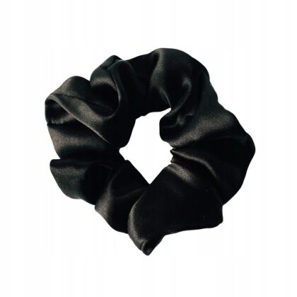 GUMKA DO WŁOSÓW CZARNA AKSAMITKA