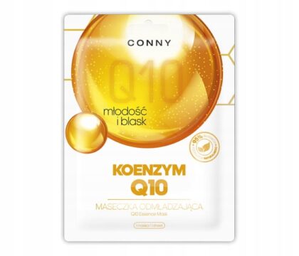 CONNY KOREAŃSKA MASKA W PŁACHCIE KOENZYM Q10