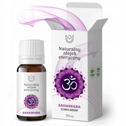 NATURALNE AROMATY 100% OLEJEK ETERYCZNY CZAKRA KORONY SAHASRARA 10ML