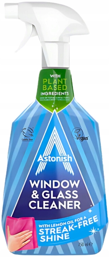 ASTONISH Preparat do szyb i luster Cytryna 750 ml