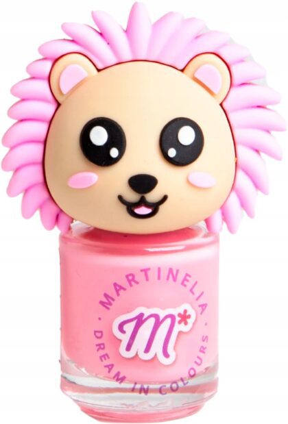 Martinelia Animal Lakier do paznokci dla dzieci Różowy Lew - 1 sztuka