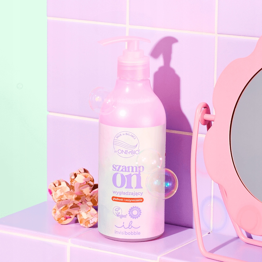 OnlyBio x Invisibobble Hair in Balance Szampon wygładzający 400 ml - obrazek 4