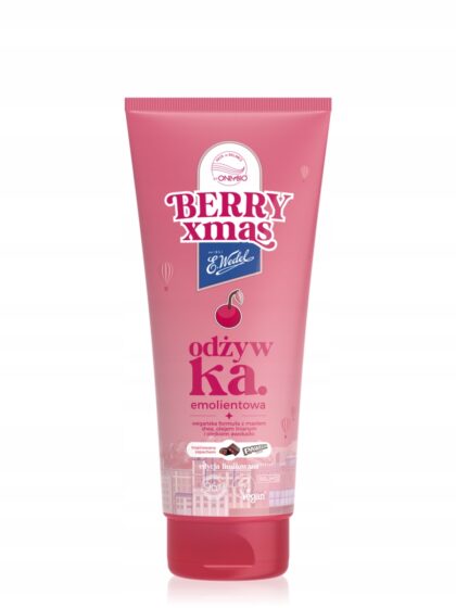 ONLYBIO XMAS Odżywka Emolientowa Zapach Pawełek Wiśniowy 200 ml