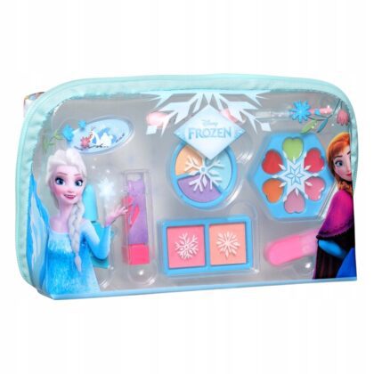 AIRVAL FROZEN ZESTAW KOSMETYKÓW DO MAKIJAŻU I PAZNOKCI KOSMETYCZKA