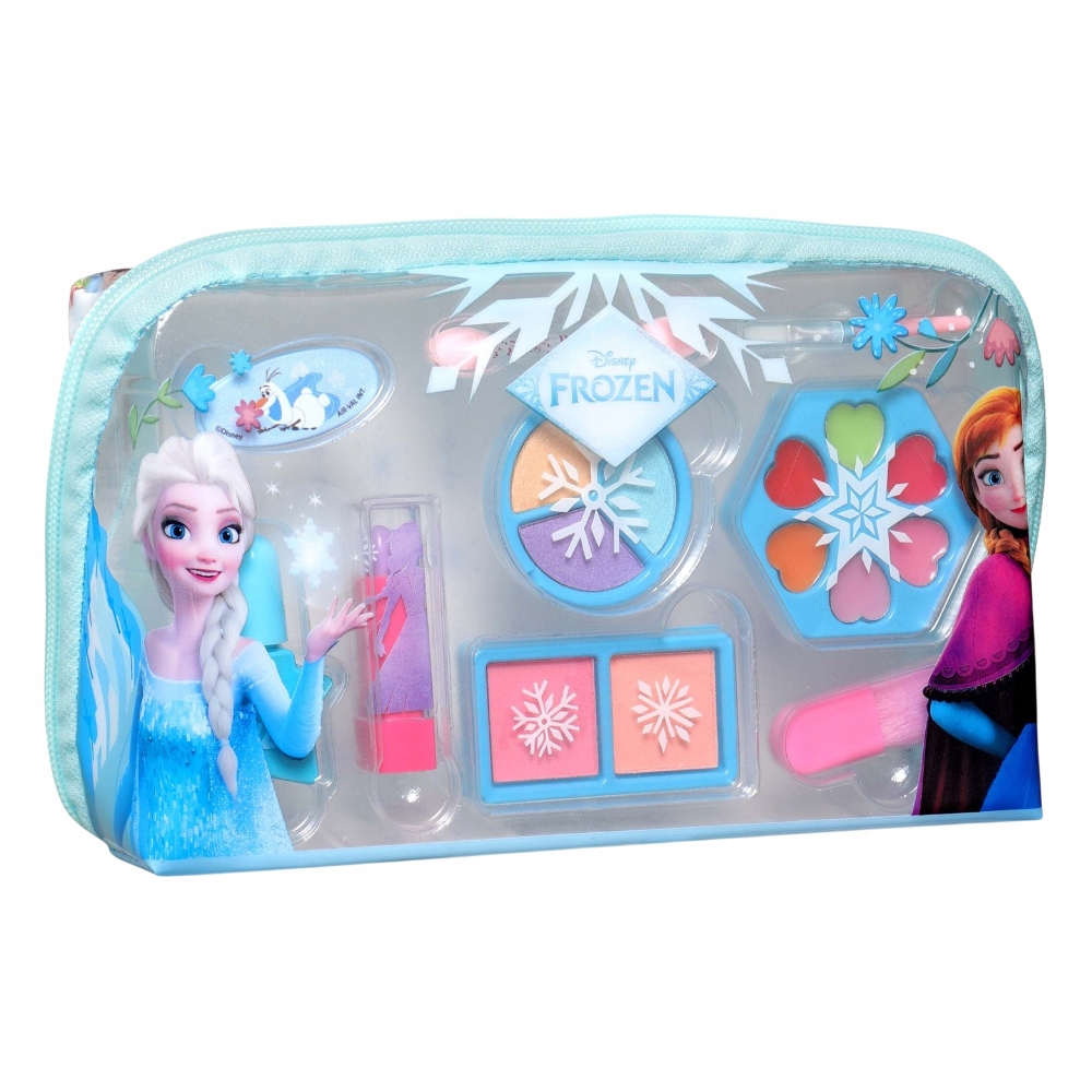 AIRVAL FROZEN ZESTAW KOSMETYKÓW DO MAKIJAŻU I PAZNOKCI KOSMETYCZKA