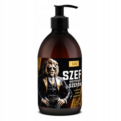 LAQ SZEF WSZYSTKICH SZEFÓW PREMIUM Żel pod prysznic męski dla faceta 500ml