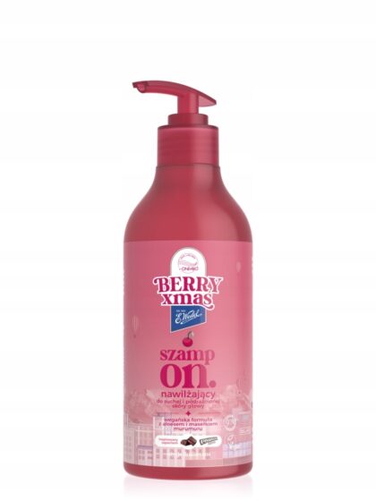 ONLYBIO BERRY XMAS SZAMPON NAWILŻAJĄCY ZAPACH WIŚNIOWY PAWEŁEK 400ML