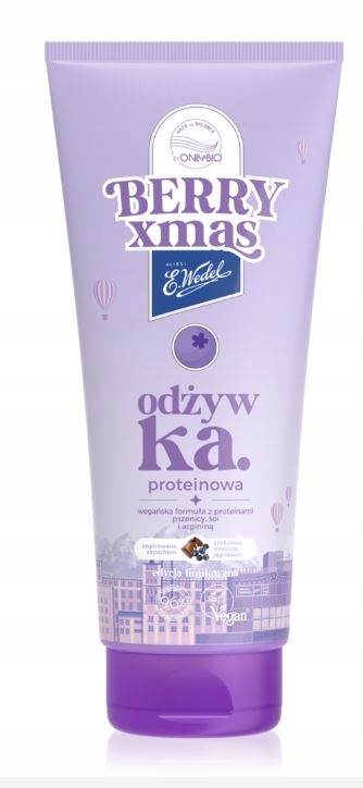 OnlyBio BERRY XMAS Odżywka proteinowa zapach czekolada jagodowa 200ml