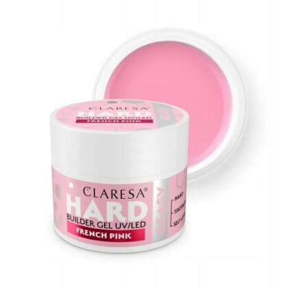 Claresa Żel Budujący Do Paznokci Różowy Hard&Easy French Pink 45g