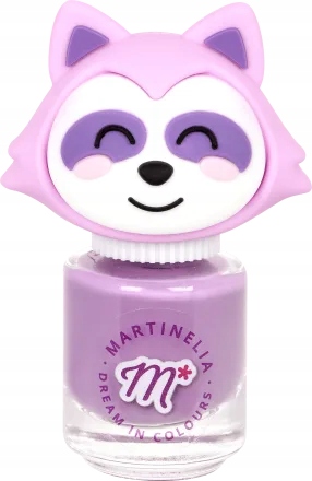 Martinelia Animal Lakier do paznokci dla dzieci fioletowy szop - 1 sztuka