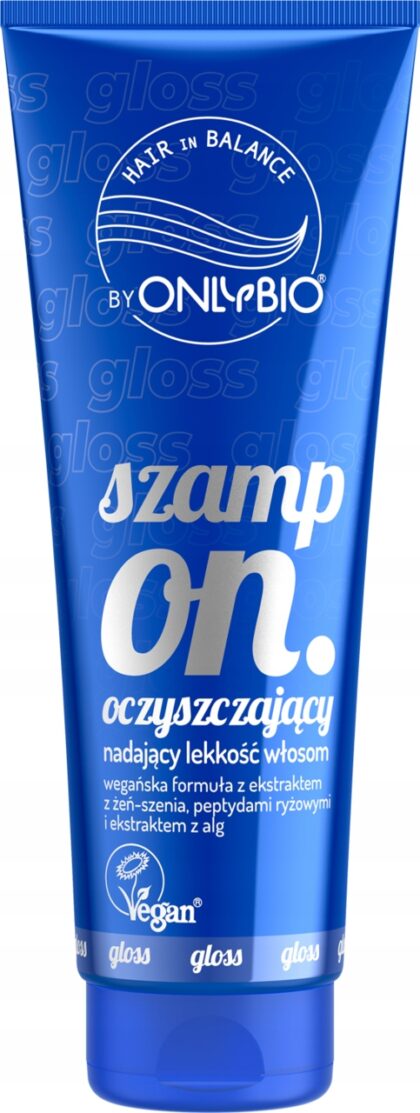ONLYBIO VOLUME GLOSS SZAMPON OCZYSZCZAJĄCY 250ML