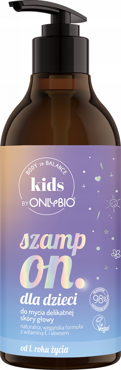 ONLYBIO KIDS SZAMPON DO WŁOSÓW ULTRADELIKATNY 400ML