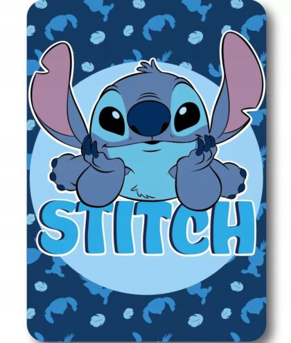KOC LILO I STITCH POLAROWY 140X100 KOCYK DZIECIĘCY PLED NARZUTA