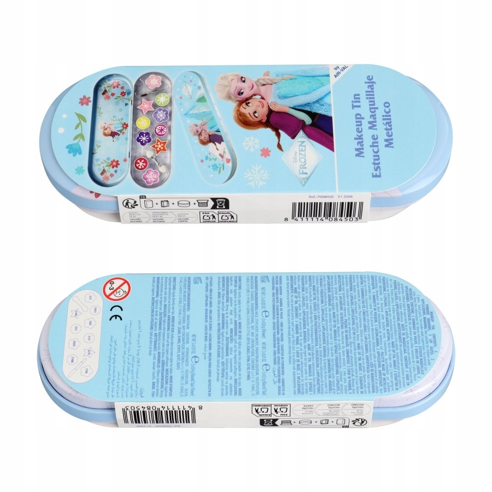 AIRVAL FROZEN ZESTAW KOSMETYKÓW DO MAKIJAŻU CIENIE I BŁYSZCZYKI + BOX - obrazek 3