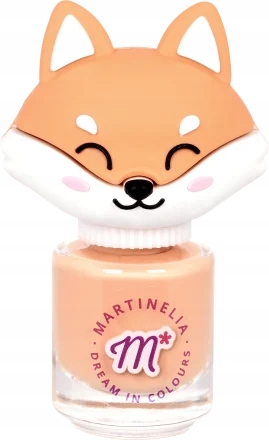 Martinelia Animal Lakier do paznokci dla dzieci Pomarańczowy Lis - 1 sztuka