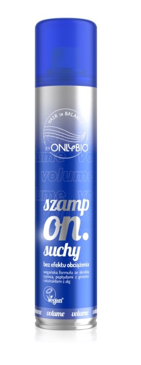 ONLYBIO VOLUME SUCHY SZAMPON BEZ EFEKTU OBCIĄŻENIA 200ML