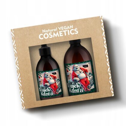 LAQ WUJEK SANTA Zestaw dla faceta na święta męski żel pod prysznic +szampon