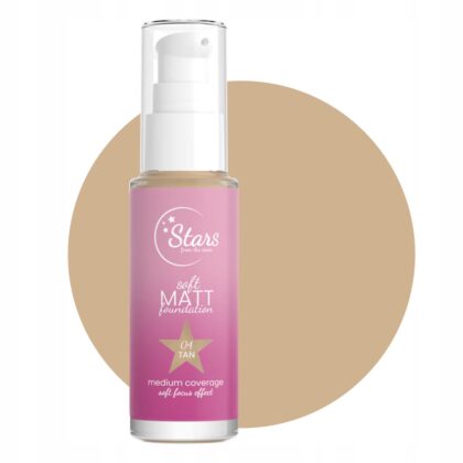 Stars from the stars SOFT MATT FOUNDATION podkład matujący fluid #04