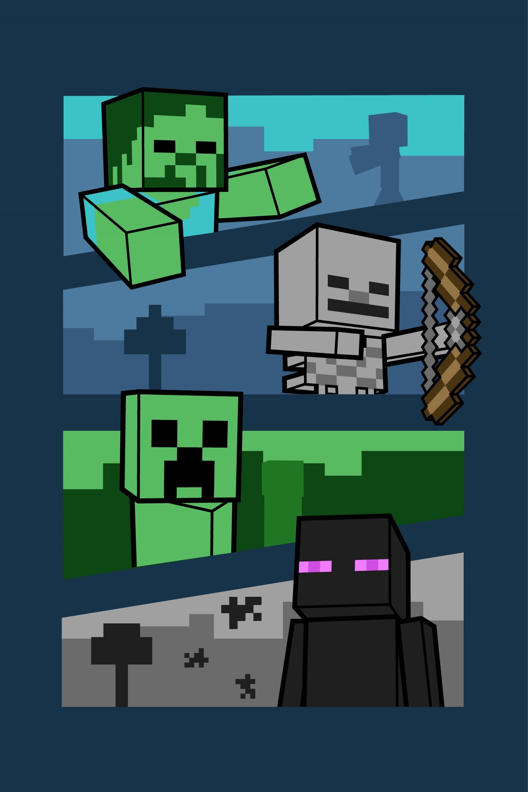 MINECRAFT GAME GRA KOC KOCYK PLED POLAROWY DLA DZIECI 100X150CM