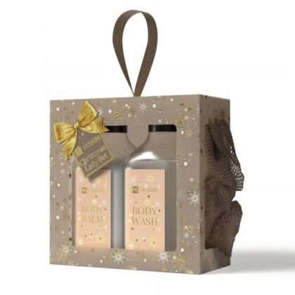 HISKIN Zestaw Kosmetyków MYJKA + balsam 200ml+ żel 200ml Zapach Kawy