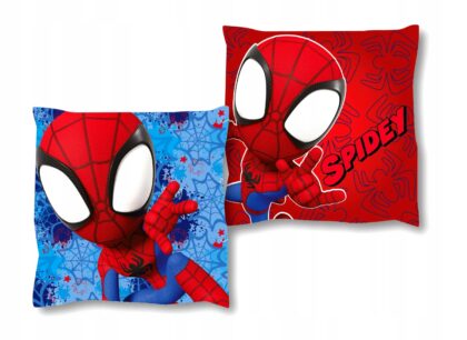 SPIDERMAN Poduszka dekoracyjna dla dzieci 38×38 cm