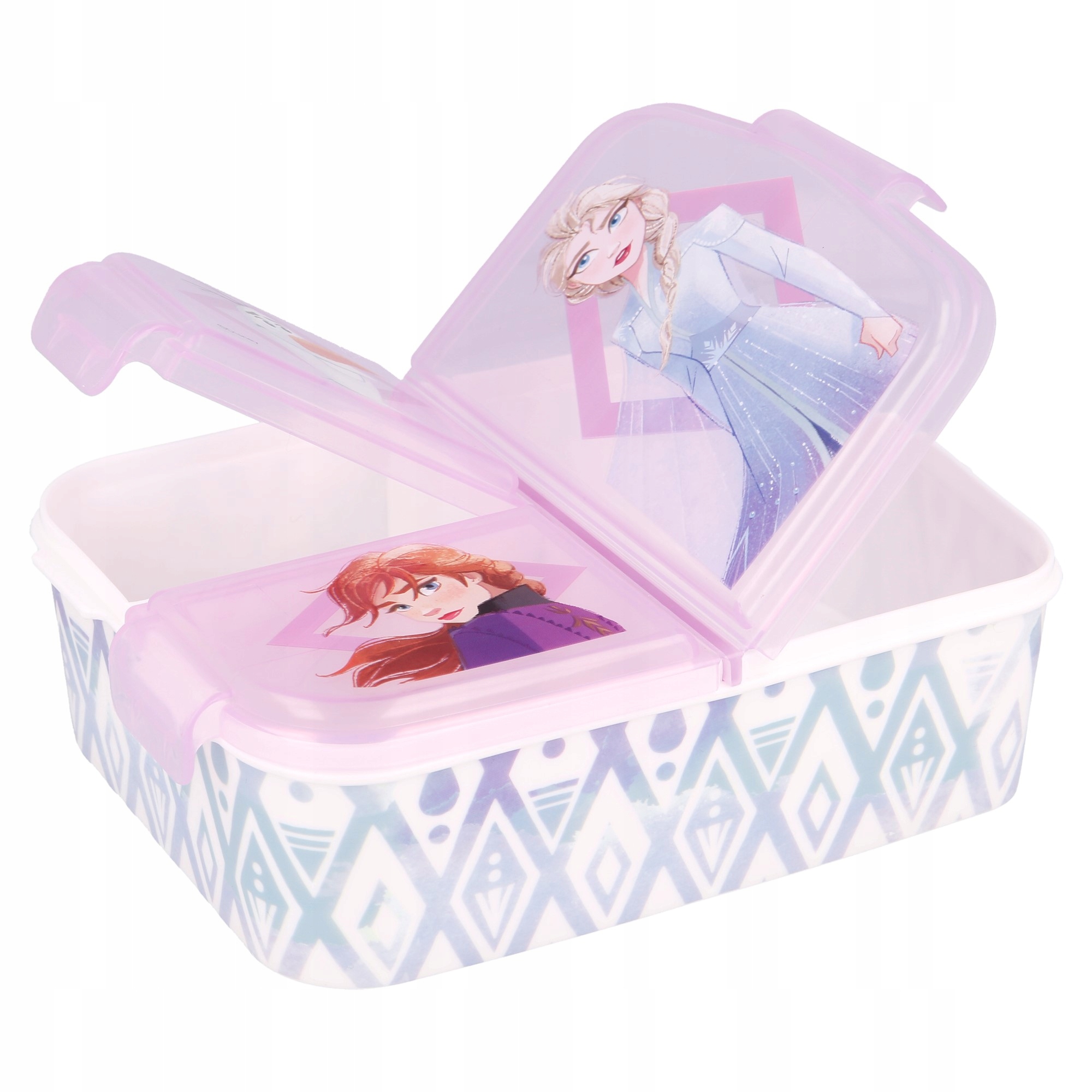 FROZEN KRAINA LODU Śniadaniówka trzykomorowa 900 ml - obrazek 4