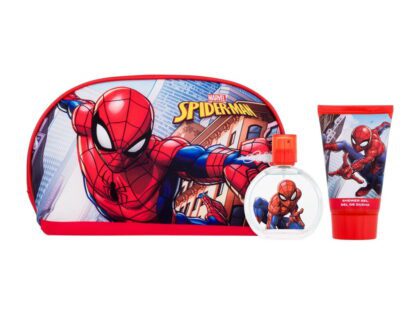 AIRVAL SPIDERMAN ZESTAW KOSMETYKÓW EDT 30ML+ ŻEL 100ML + KOSMETYCZKA