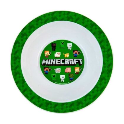Miska Minecraft mała miseczka dla dzieci na biwak owoce zupkę plastikowa