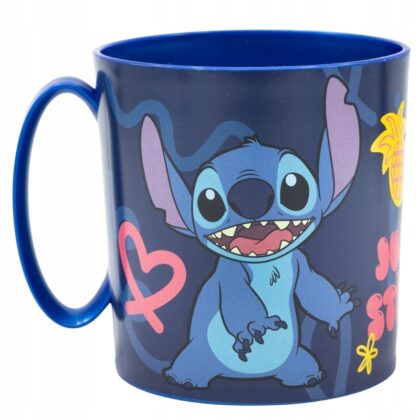 STITCH Kubek z uchwytem plastikowy 350ml